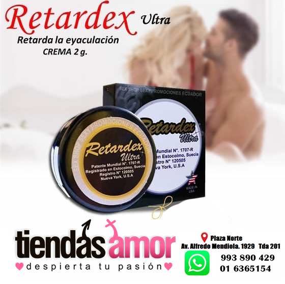 RETARDEX RETARDANTE EN CREMA PRODUCTO NATURAL